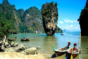 La exótica bahía de Phang-Nga en Tailandia 8