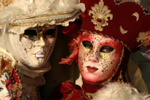 El Carnaval de Venecia, máscaras de color 3