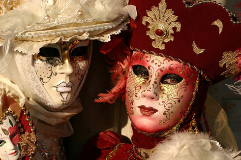 El Carnaval de Venecia, máscaras de color 14