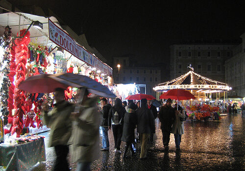 El Mercadillo Navideño de la Piazza Navona en Roma 9