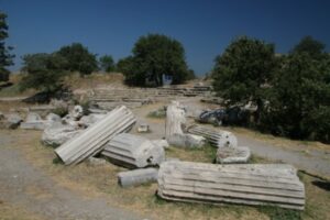 Las ruinas de la antigua ciudad de Troya 2