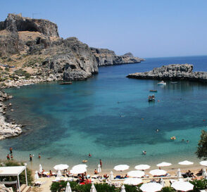 Playas en la isla de Rodas, Grecia 4