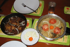 Comer en Delhi 1