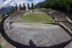 Martigny, ruinas romanas en Suiza 15