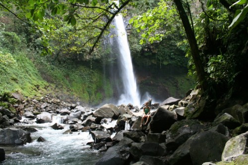 La Catarata de la Fortuna en Costa Rica 2
