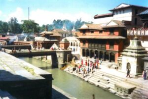 El Templo de Pashupatinath en Katmandú 1
