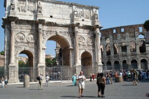 El Arco de Constantino en Roma 9