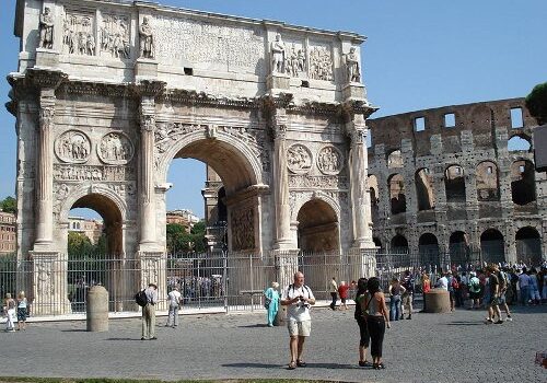 El Arco de Constantino en Roma 11