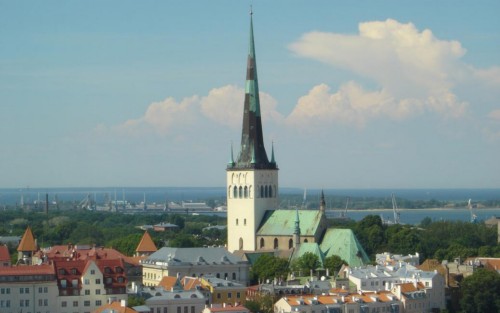 La Iglesia de San Olav en Tallin 2