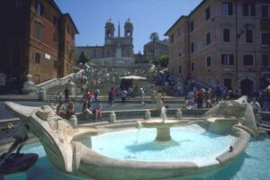 La Plaza de España en Roma 9