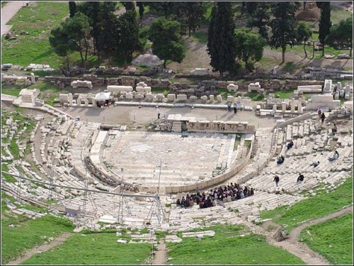 El Teatro de Dionisos en Atenas 2