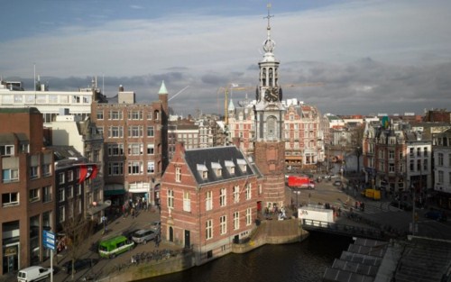 Munttoren, la Torre de la Moneda en Amsterdam 2
