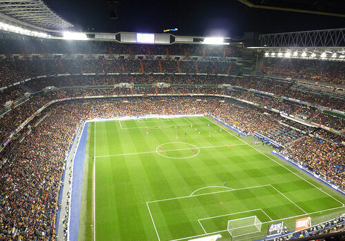 El Santiago Bernabéu en Madrid 3