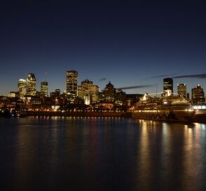 Crucero nocturno en Montreal
