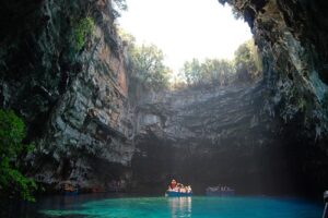 La Cueva Melissani en Cefalonia, Grecia 3