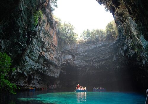 La Cueva Melissani en Cefalonia, Grecia 2
