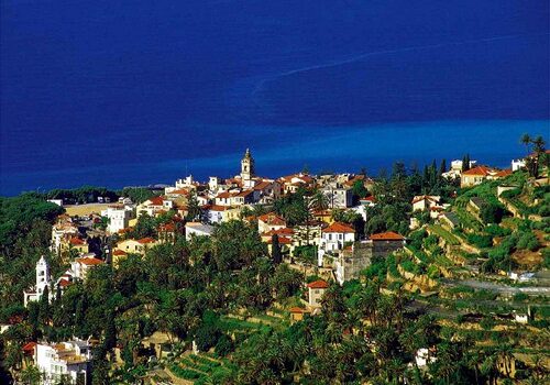 Bordighera, en la costa de la Liguria italiana 8