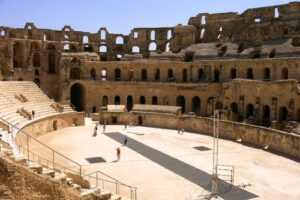 El Anfiteatro de El Djem en Túnez 4