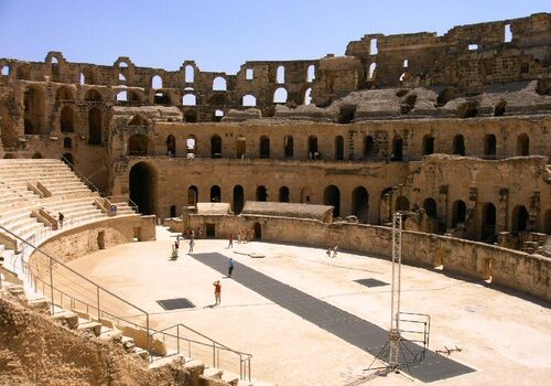 El Anfiteatro de El Djem en Túnez 3