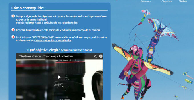 Vuelve la campaña "Reembolso EOS" de Canon 2