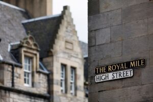 Royal Mile, en Edimburgo 1