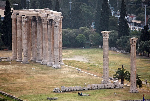 Templo de Zeus Olímpico, en Atenas 3