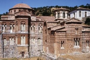 El Monasterio de Dafni, en Atenas 1
