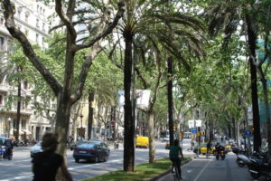 La Avenida Diagonal en Barcelona 2