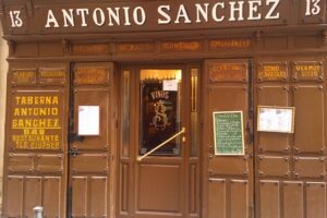 Taberna Antonio Sánchez Madrid