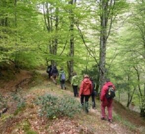 Ruta senderista por Cantabria saja