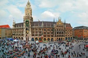 La Marienplatz de Múnich 2
